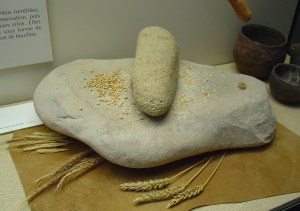 Wheat grindstone
