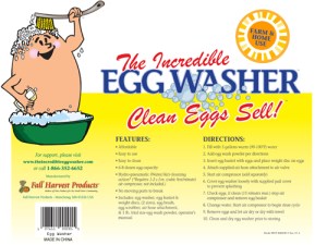 egg washer